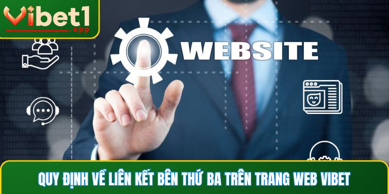 Quy định về liên kết của bên thứ ba trên website Vibet