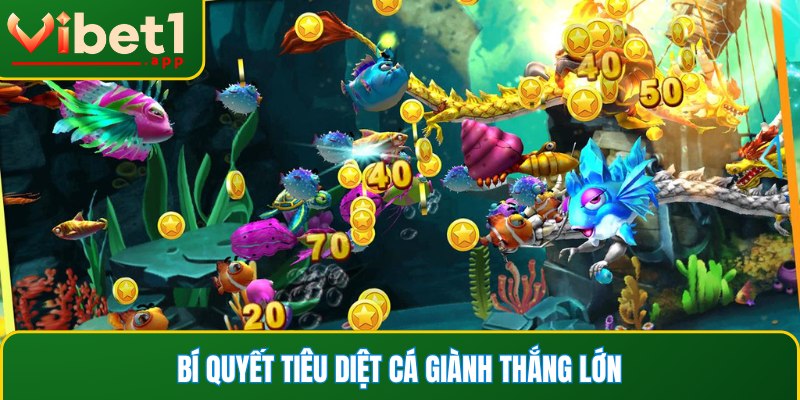 Bí quyết tiêu diệt cá giành thắng lớn